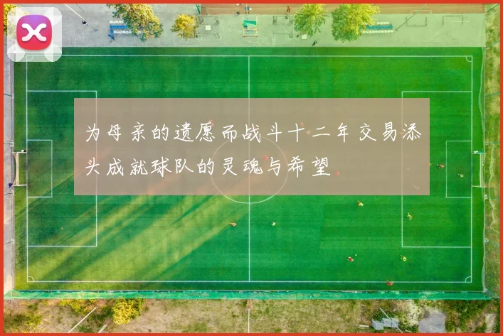 为母亲的遗愿而战斗十二年交易添头成就球队的灵魂与希望